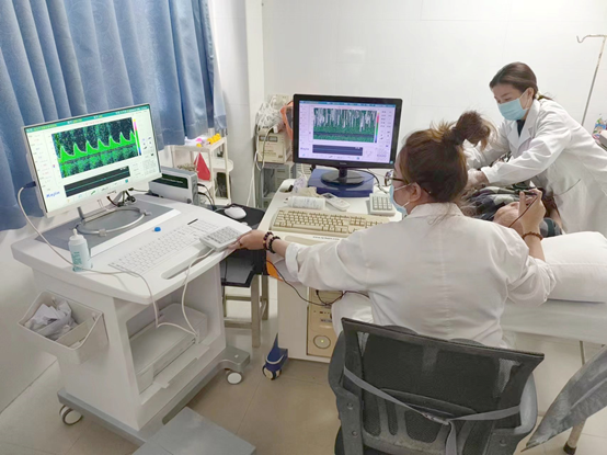科进超声经颅多普勒血流分析仪进驻汕头市某医院体检中心