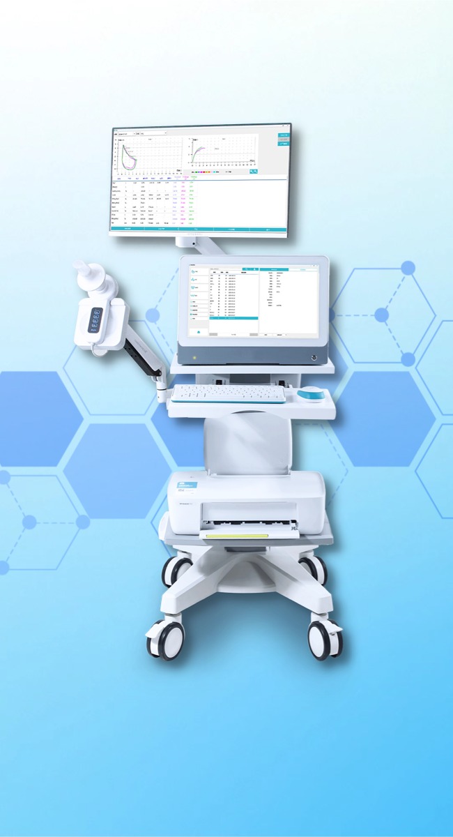 KPF1000 肺功能仪 实拍设备图